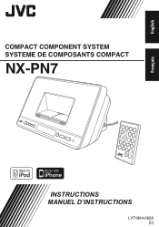 JVC NX-PN7 Instructions