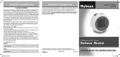 Holmes HCH9264M-WTU Product Manual