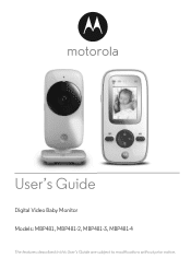 Motorola MBP481 User Guide