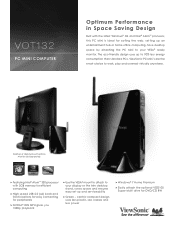 ViewSonic VOT132_BVDB00 Brochure