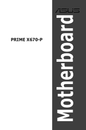 Asus PRIME X670-P Users Manual English