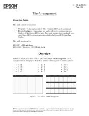 Epson KDS Expansion Box KD-IB01 KDS Quick User Manual - Tile Arrangement