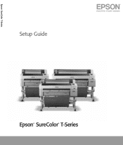Epson SureColor T5000 Setup Guide