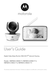 Motorola MBP854CONNECT User Guide