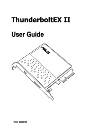 Asus ThunderboltEX II User Guide