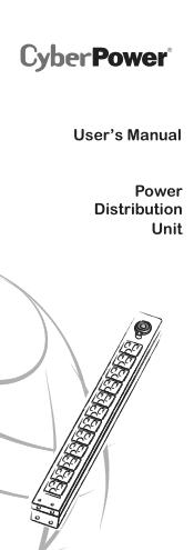 CyberPower PDU15M2F8R User Manual
