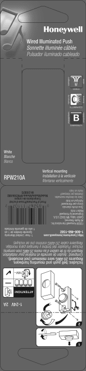 Honeywell RPW210 Owner's Manual