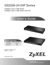 ZyXEL PoE Switching User Guide