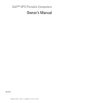 Dell XPS M170 Owner's Manual