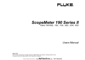 Fluke 190-502 Manual