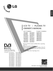LG 19LS4D Owners Manual