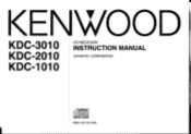 Kenwood KDC-1010 User Manual