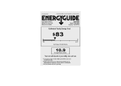 Frigidaire FFRA1022R1 Energy Guide