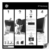 HP TouchSmart 300-1000 Setup Poster (Page 1)