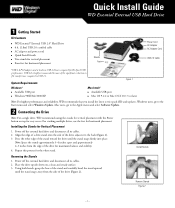 Western Digital WDXUL800BB Quick Install Guide (pdf)