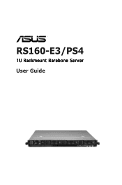 Asus RS160-E3 PS4 RS160-E3