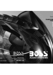 Boss Audio DST3000D User Manual in English