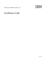 IBM 9114-275 Installation Guide