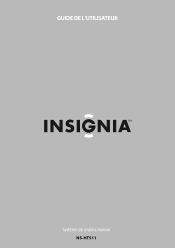 Insignia NSHT511 User Manual (French)