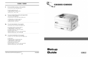 Oki C9300nccs Hardware Setup Guide