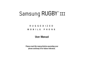Samsung SGH-A997 User Manual Ver.lk8_f6 (English(north America))