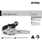 Stihl MS 151 T C-E Instruction Manual