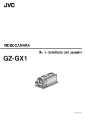 JVC GZ-GX1BUS User Manual - Spanish