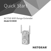 Netgear EX3800 Installation Guide