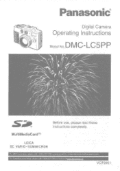 Panasonic DMC-LC5S Digital Still Camera