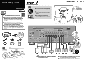 Pioneer VSX-LX305 Start-Up Guide
