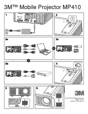 3M MP410 Setup Guide
