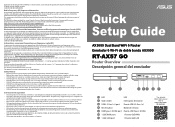 Asus RT-AX57 Go QSG Quick Start Guide for multiple languages