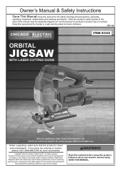 Harbor Freight Tools 63123 User Manual