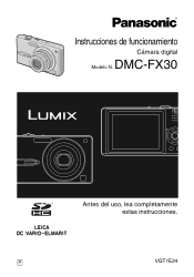 Panasonic DMC-FX30A Digital Still Camera - Spanish