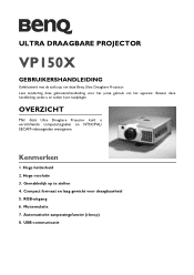 BenQ VP150X User Manual VP150X