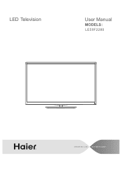Haier LE50F2280 LE50F2280 Manual