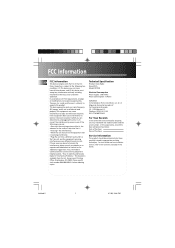 RCA RP3740 User Manual