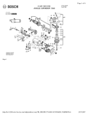 Bosch 1365 Parts Diagram