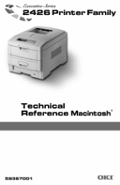 Oki ES2426n Technical Reference Macintosh