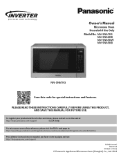 Panasonic NN-SN65KB Operating Manual