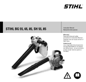 Stihl BG 55 Product Instruction Manual