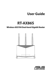 Asus RT-AX86 SeriesRT-AX86U/RT-AX86S RT-AX86S users manual in English