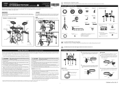 Yamaha DTX720K DTX582K/DTX720K Assembly Manual