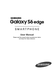 Samsung SM-G925A User Manual