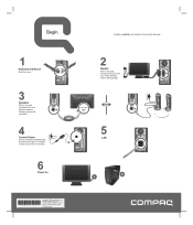 HP CQ2200 Setup Poster