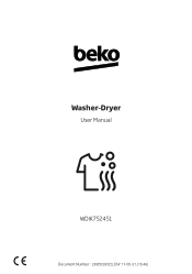 Beko WDIK752451 Owners Manual
