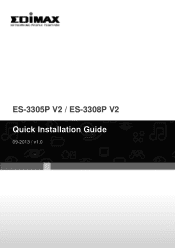 Edimax ES-3305P V2 Quick Install Guide