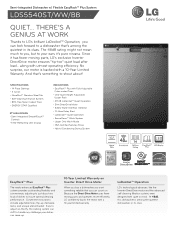 LG LDS5540ST Specification - English