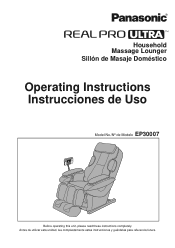 Panasonic EP30007 Massage Chair - Spanish