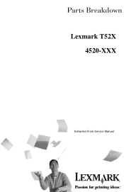 Lexmark 522n Parts List